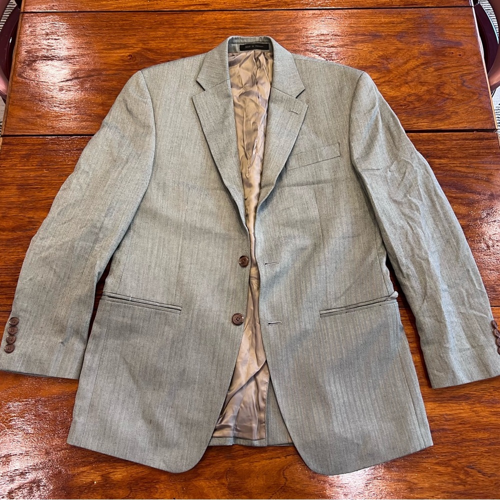 Ralph Lauren Light Gray Men's Two-Button Sport Coat